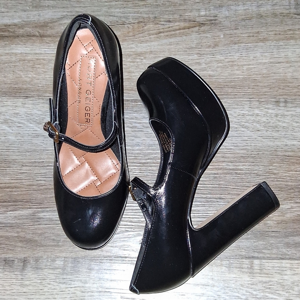 NWOT Kurt Geiger 'Regent' Mary Janes - Picture 2 of 9